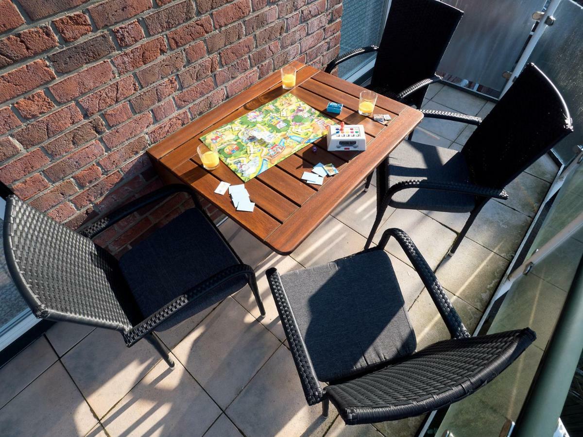 Ferienwohnung Strandstrasse 10, Buesum Eksteriør bilde